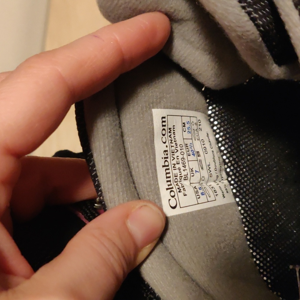 Columbia Arctic Trip Omni-Heat 200 Grams Boots 8.5 - Picture 6 of 16